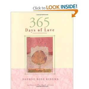  365 Days of Love [Paperback] Daphne Rose Kingma Books