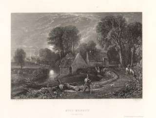 AYRE SCOTLAND Coil River Old Grain Mill Monach 1840  