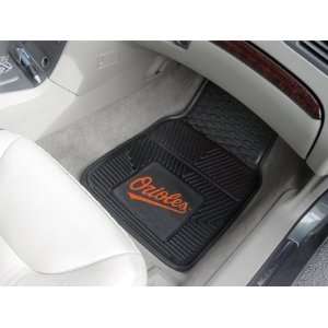   MLB Universal Fit Front All Weather Floor Mats   Baltimore Orioles