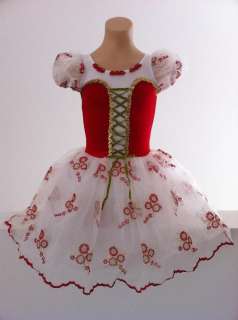 Stunning Red Tarantella Ballet Romantic Tutu More Sizes  