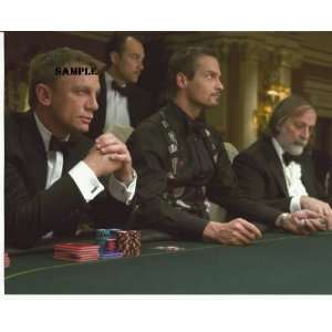  James Bond 007 Daniel Craig Cliff Simon at the Poker Table 