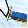 54M WIRELESS PCI 802.11G NETWORK CARD ADAPTER+2 Antenna  