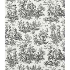  Rustic Toile Black Fabric Arts, Crafts & Sewing