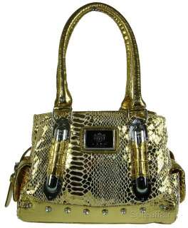 LYDC Designer Womens Snake Skin Croc Handbag Ladies Bag  