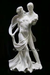 Romantic Couple Dancer Statue Sculpture Made in Italy  