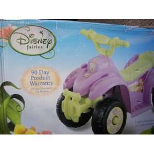  Disney Fairies Ride On Power Quad with 6volt Battery Toys 