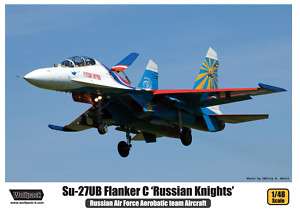 48 SU 27UB Flanker C Russian Knights LIMITED EDITION  