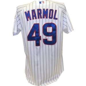 Carlos Marmol Jersey   Chicago Cubs 2011 Game Worn #49 Spring Training 