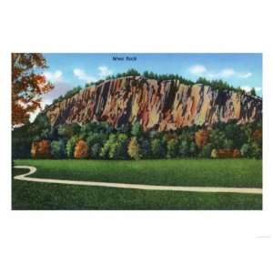  New Haven, Connecticut   View of West Rock Giclee Poster 