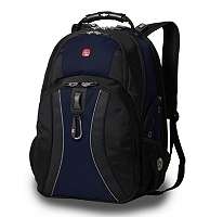 SWISS GEAR Backpack ScanSmart Laptop Blue Wenger 17 Computer Notebook 