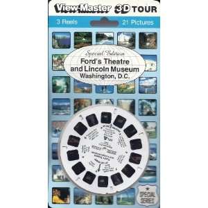   Lincoln Museum Washington D.C. 3d View Master 3 Reel Set: Toys & Games