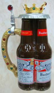ANHEUSER BUSCH Bud weis er Frog Stein beer Bud CS289  
