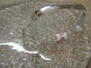 BLENKO Art Glass CHEESE SERVER Platter TRAY MOUSE  