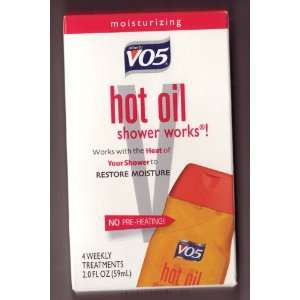  Alberto VO5 Hot Oil Shower Works, Moisturizing, 4 weekly 