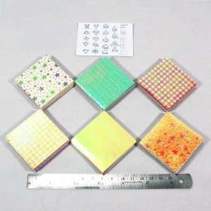    60 Sheet Origami Paper Crane Turtle Folding Paper: Home & Kitchen