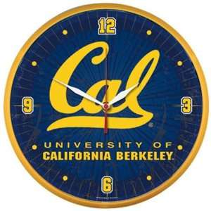   Berkeley Golden Bears NCAA Round Wall Clock: Sports & Outdoors