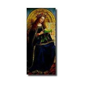  The Ghent Altarpiece The Virgin Mary 1432 Giclee Print 