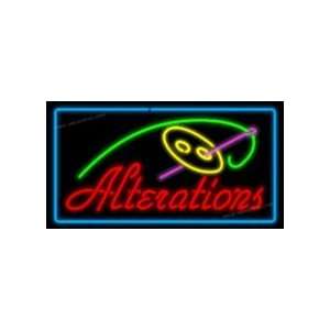  Alterations w/graphic Neon Sign