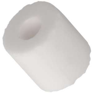  99% Alumina Ceramic Insulating Beads, Opaque White, 0.041 