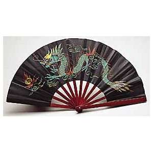 Bamboo Dragon Fighting Fans: Sports & Outdoors