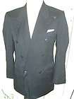 Alfred Dunhill DB Navy Blazer Sport Coat Brass Sig Buttons Made Italy 