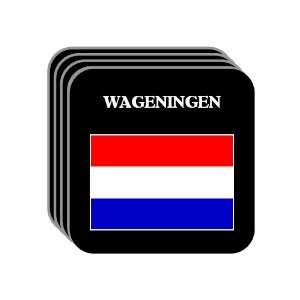 Netherlands [Holland]   WAGENINGEN Set of 4 Mini Mousepad Coasters