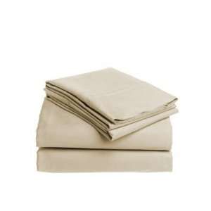  VENUS Full Extra Fine Cotton Rich Sheet Set, Latte 