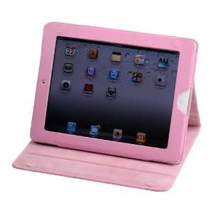  Cell Xcessories NEW Apple iPad 2 Pink Leather Cover Case 