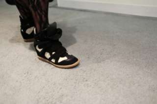 NUEVAS zapatillas de deporte blancas negras 39 de gamuza Isabel Marant 