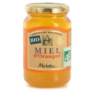  Melvita Bee Hive   Orange Tree Honey, 17.6 Ounce Bottle 