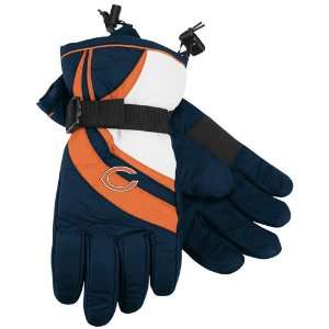  Chicago Bears Nylon Winter Gloves, Large Sports 