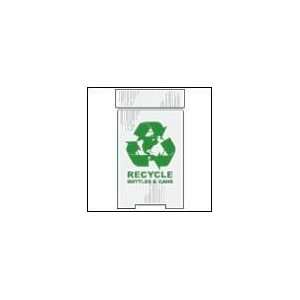  Recycle bin 27 (32 gal) Bottles corrugated plastic recycle bin 