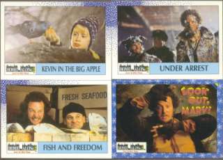 HOME ALONE 2 LOST IN NEW YORK Complete Card Set w/ Sticker Set 