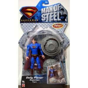  Daily Planet Superman Action Figure   2007 Superman 