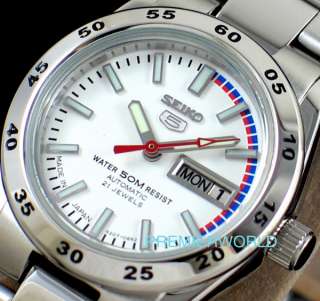   LADIES AUTOMATIC WHITE RACER STEEL WATCH SYMG45J1 MADE IN JAPAN  