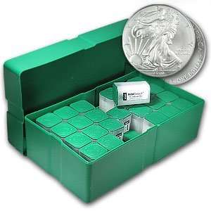   2010 1 oz Silver American Eagles (20 Coin Tube) 