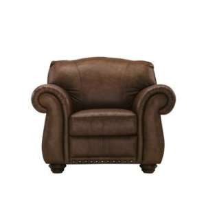  Elba Chocolate Brown Leather Chair
