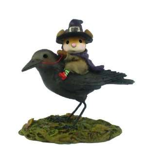    Wee Forest Folk The Raven Red Eye Figurine 