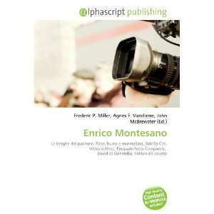  Enrico Montesano (9786134061247): Books