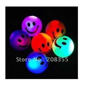 com childrens toys flash smiling face elastic ball key smiling face 