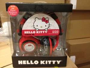 NEW HELLO KITTY TANK AERIAL7 DJ  IPHONE IPOD MUSIC HEADPHONES IN 