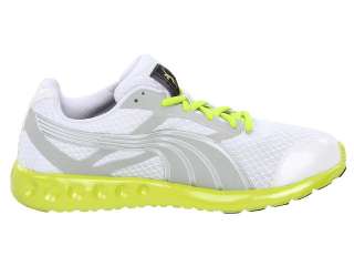 PUMA Bolt Faas 400 Womens Running Shoes Sneakers White Puma Silver 