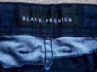 Affliction Jeans 33x34 ACE Black Premium Jeans (straight leg)  