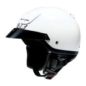  HJC AC 2M Open Face Motorcycle Helmet White Large 