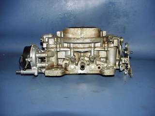 Carter AFB 4V barrel carburetor 9625SA E2 GM Universal 625 CFM  