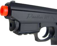 Win Gun WG Panther 801 CO2 Full Metal Blowback Pistol w/ Laser Black 
