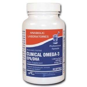  Anabolic Laboratories, CLINICAL OMEGA 3 EPA/DHA 60 