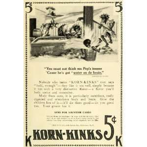  1907 Ad H O Korn Kink Corn Food Farm Water Spout Trough 