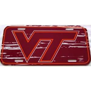  NCAA Virginia Tech Hokies Tag License Plate ^SALE^: Sports 