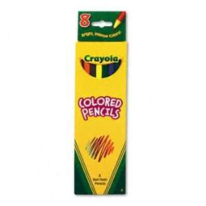  Crayola® Eight Color Pencil Set PENCIL,COLOR,8/ST,AST 